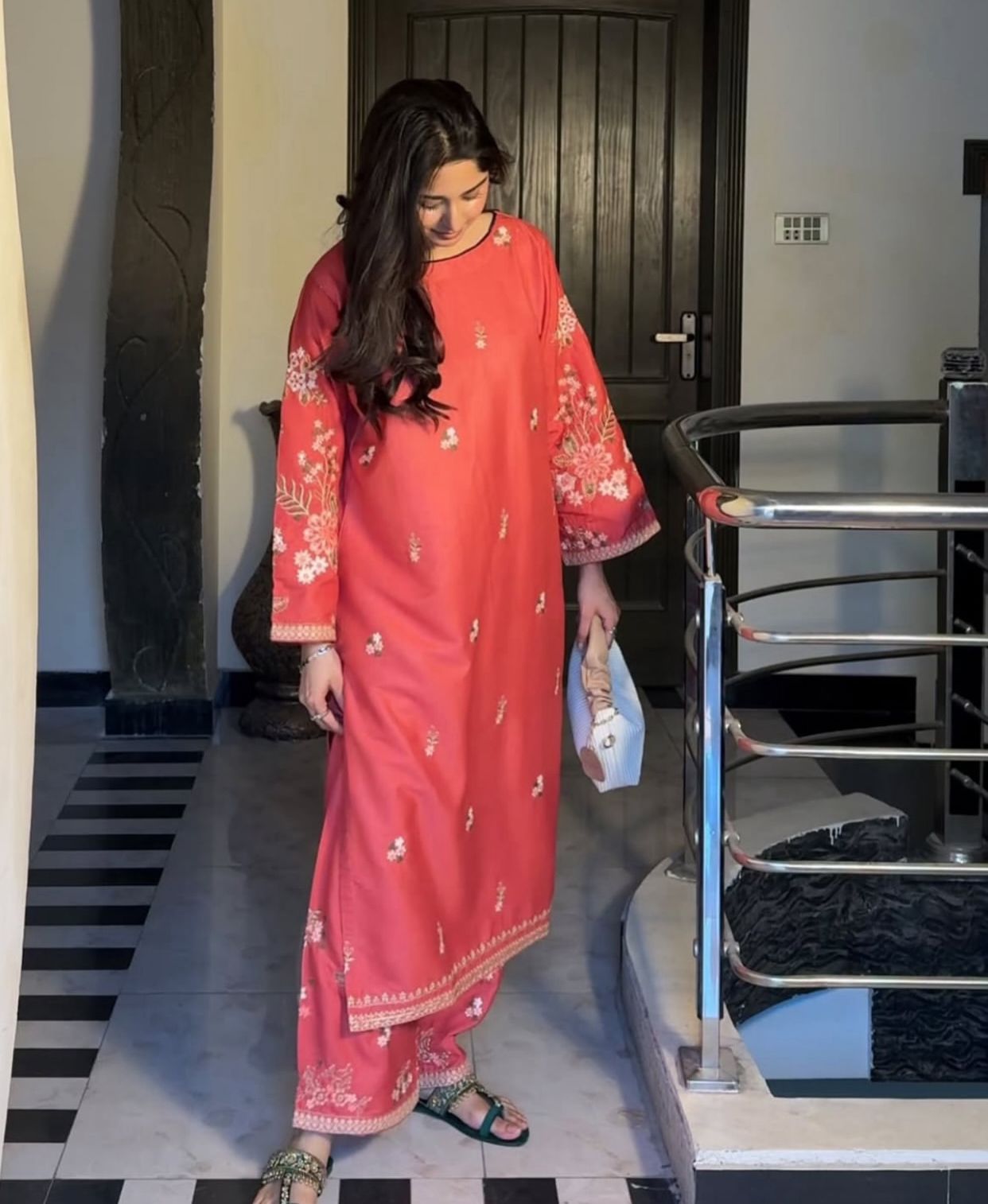FABEEHA EMBROIDERED 2PC