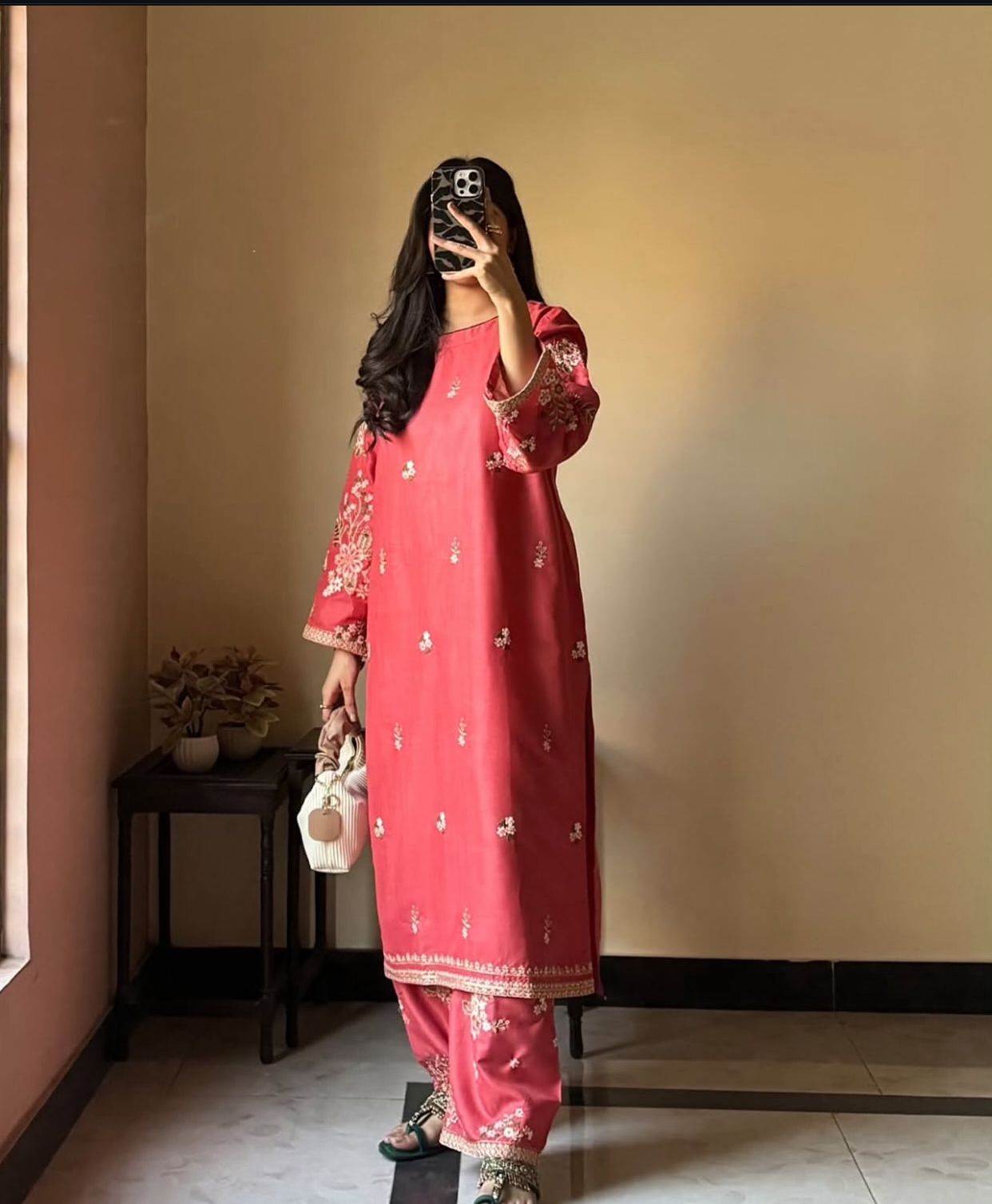 FABEEHA EMBROIDERED 2PC
